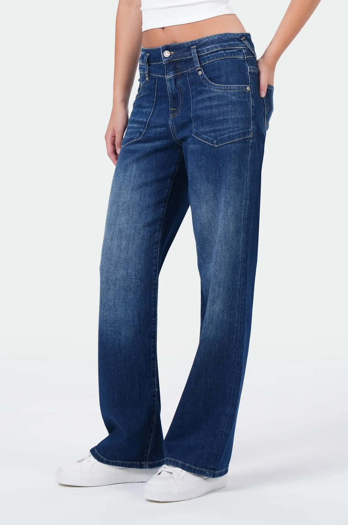 Nini Wide Leg | Eco Blue - Image 3