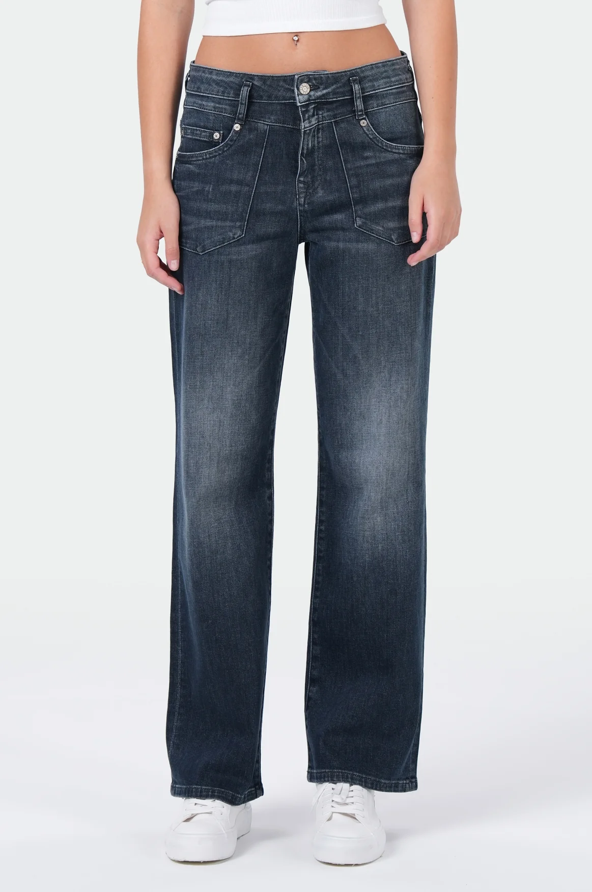 Nini Wide Leg | Endow Blue - Image 2