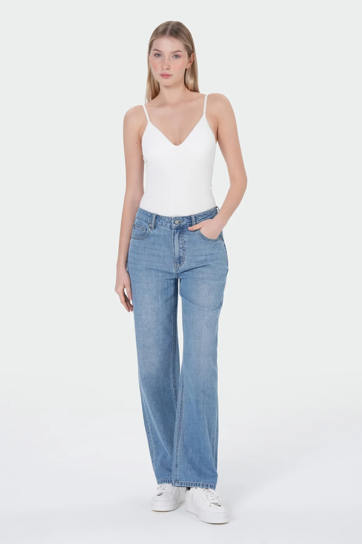 Pimky Straight | Light Blue