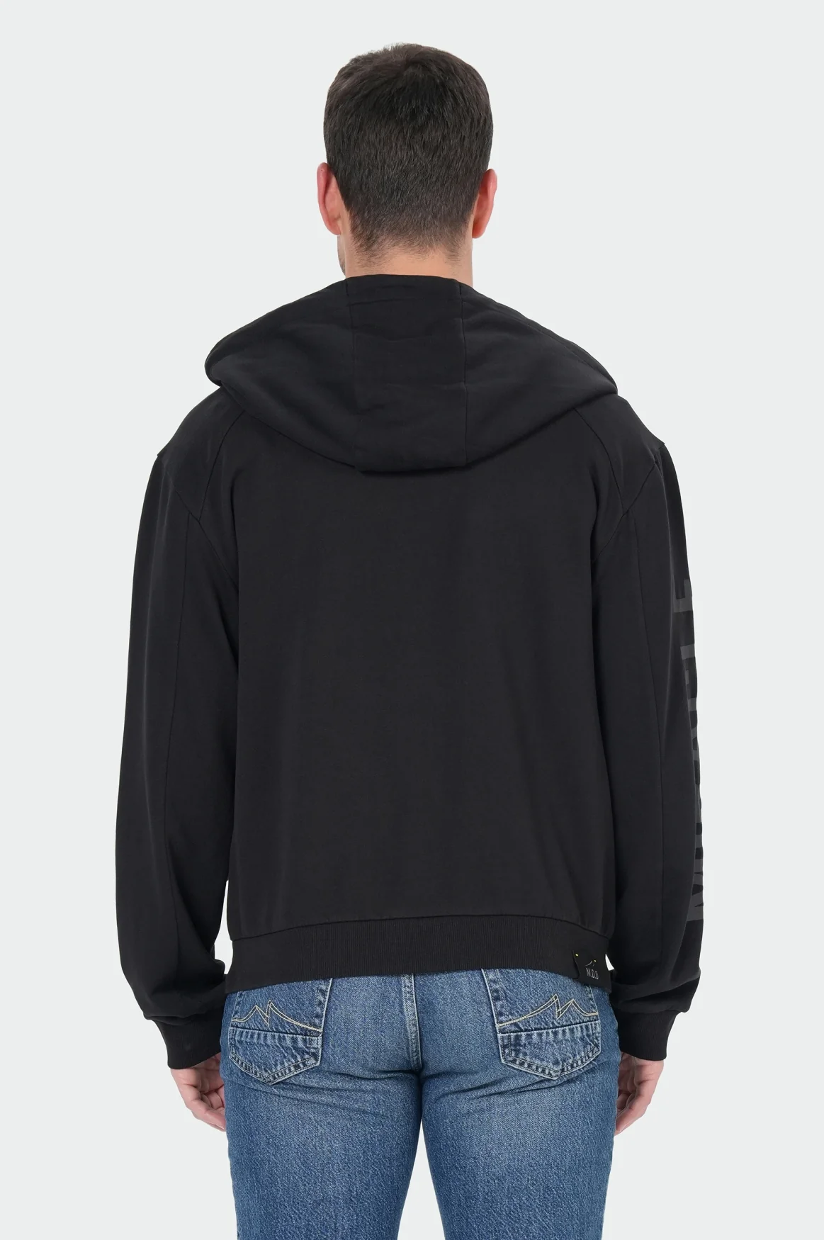 Scott Zip Hoody | Black - Image 4