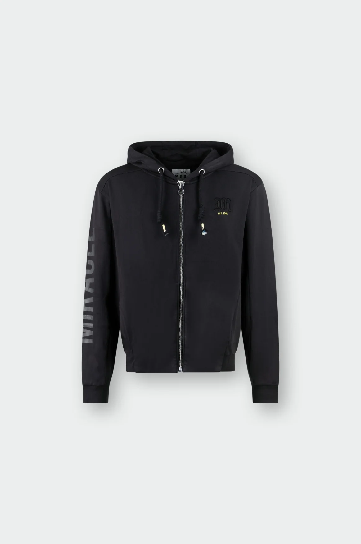 Scott Zip Hoody | Black - Image 6