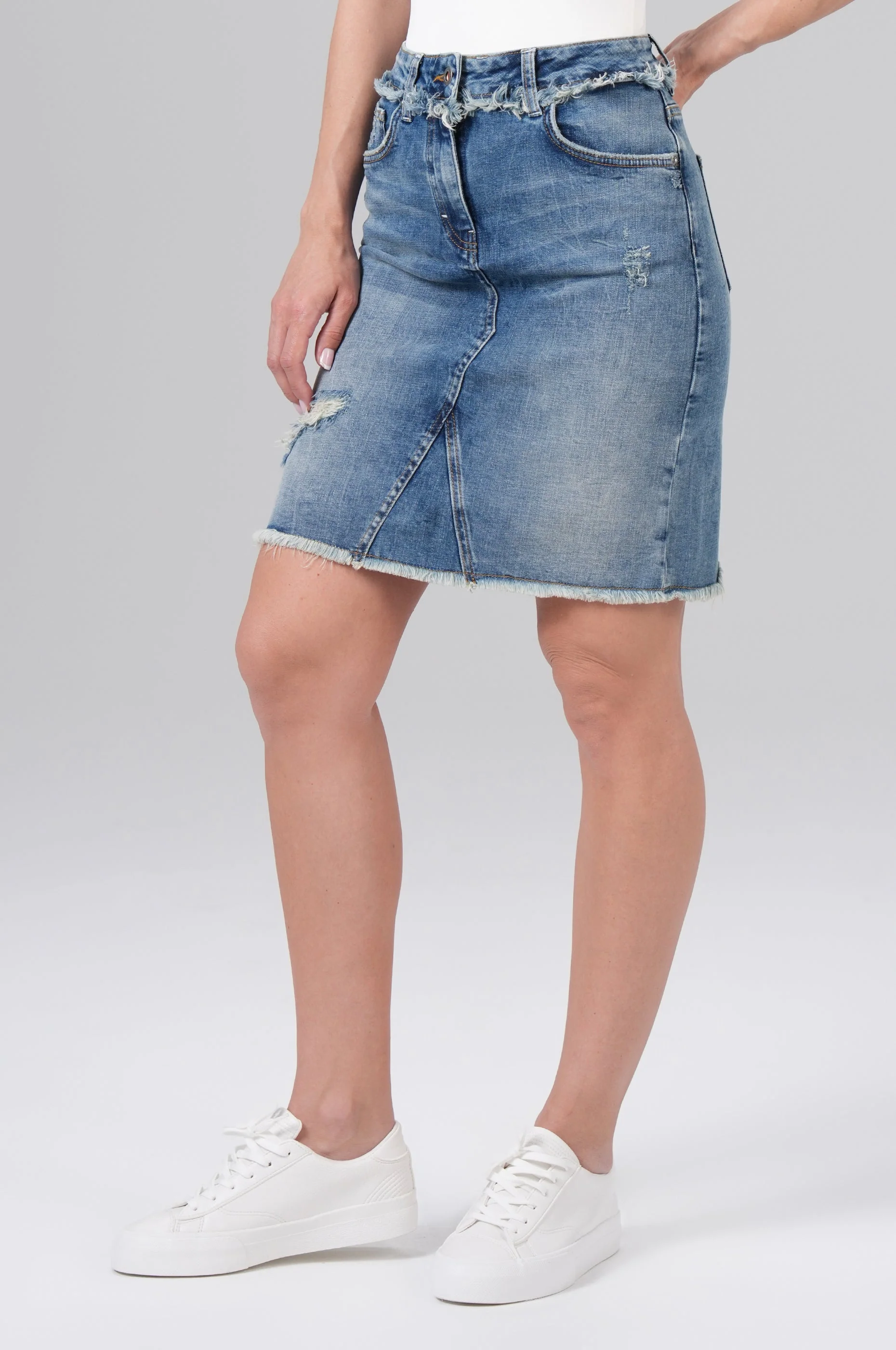 Sina Skirt | Bite Blue - Image 3
