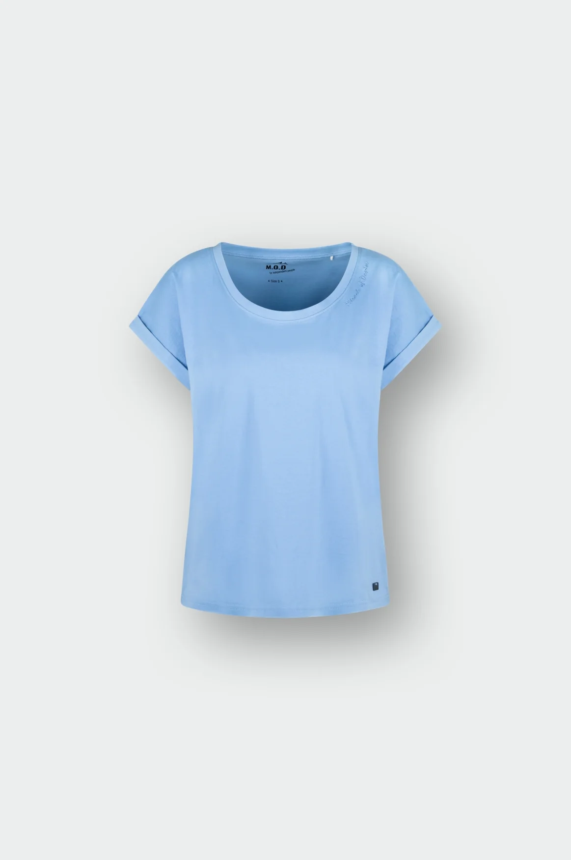 T-Shirt Women | Azure Blue - Image 6