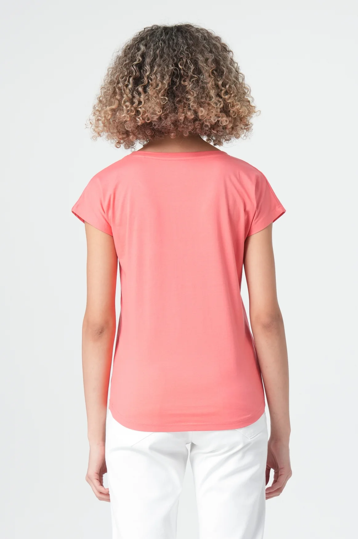 T-Shirt Women | Sunset Coral - Image 4