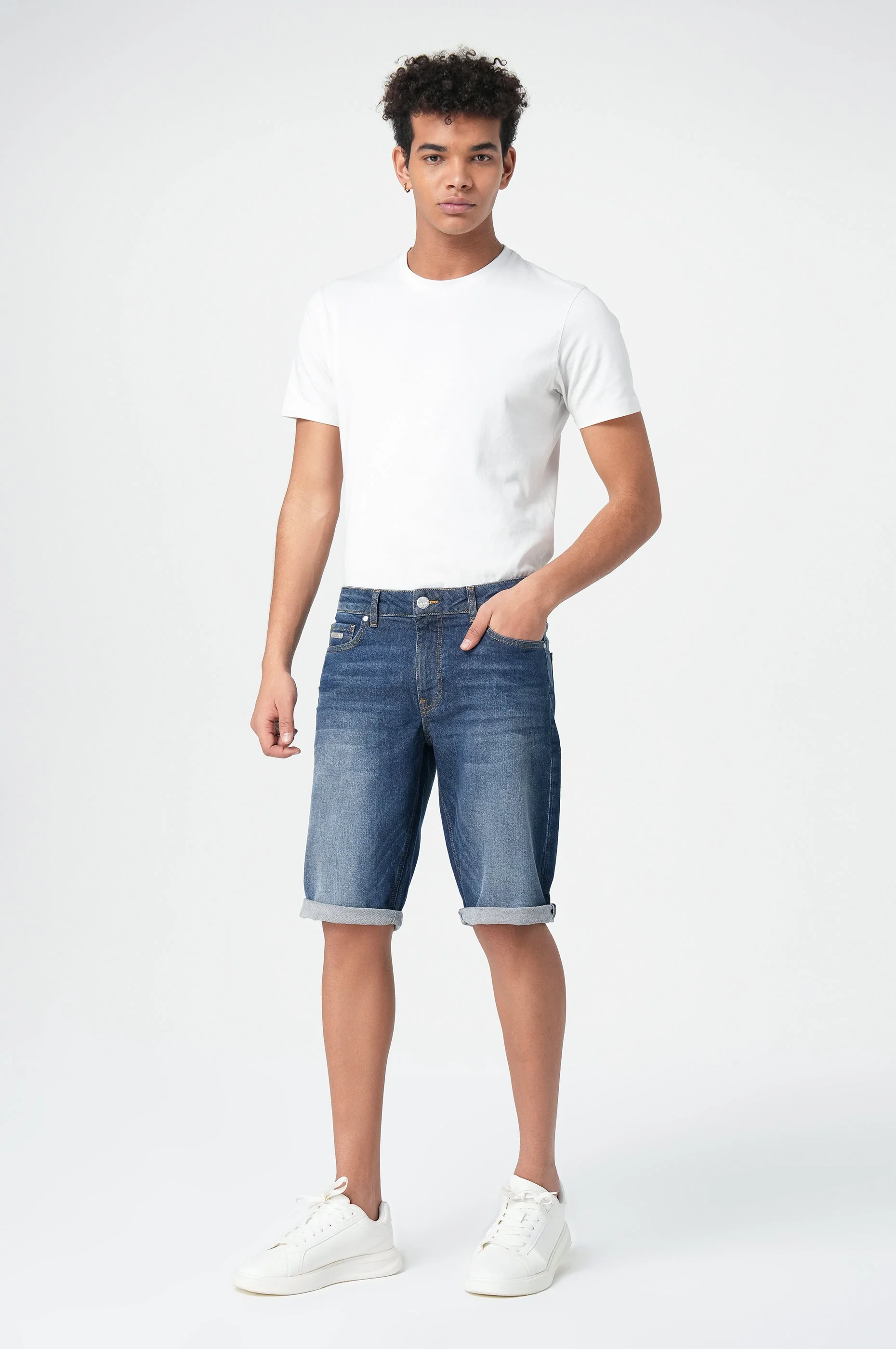 Trevol Shorts | Dull Blue