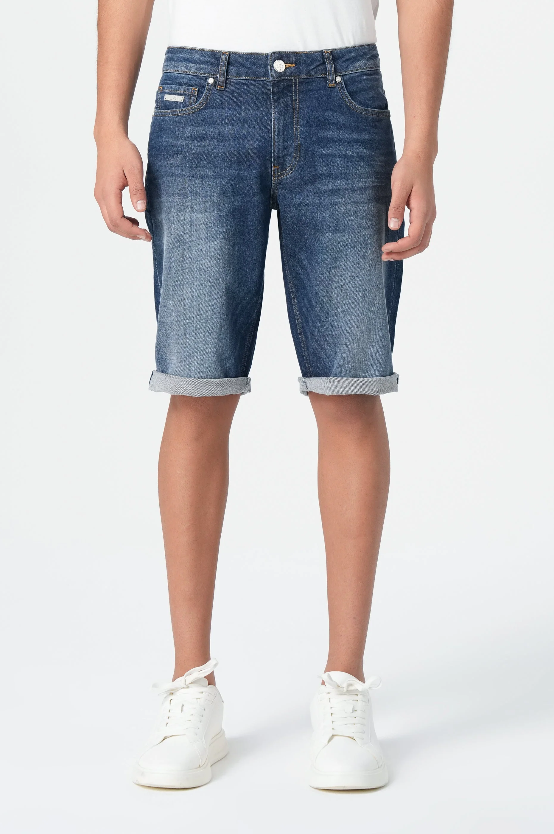 Trevol Shorts | Dull Blue - Image 2