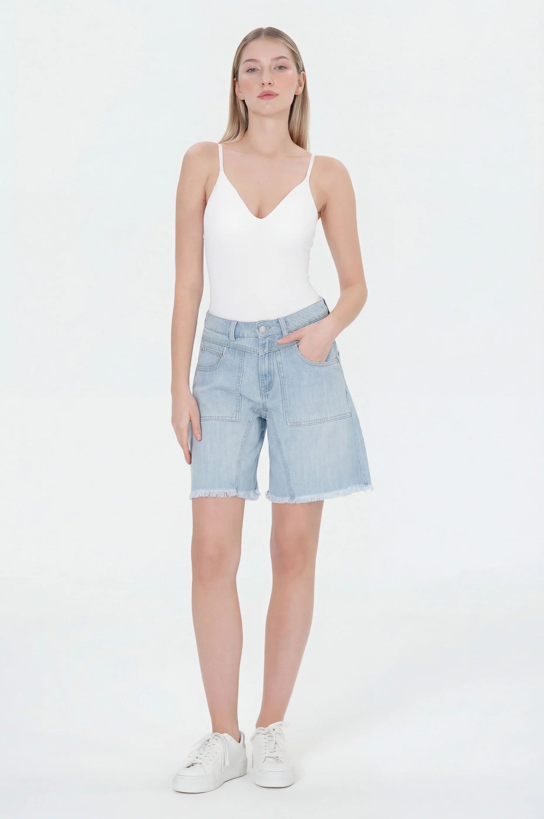Vera Shorts | Fig Blue