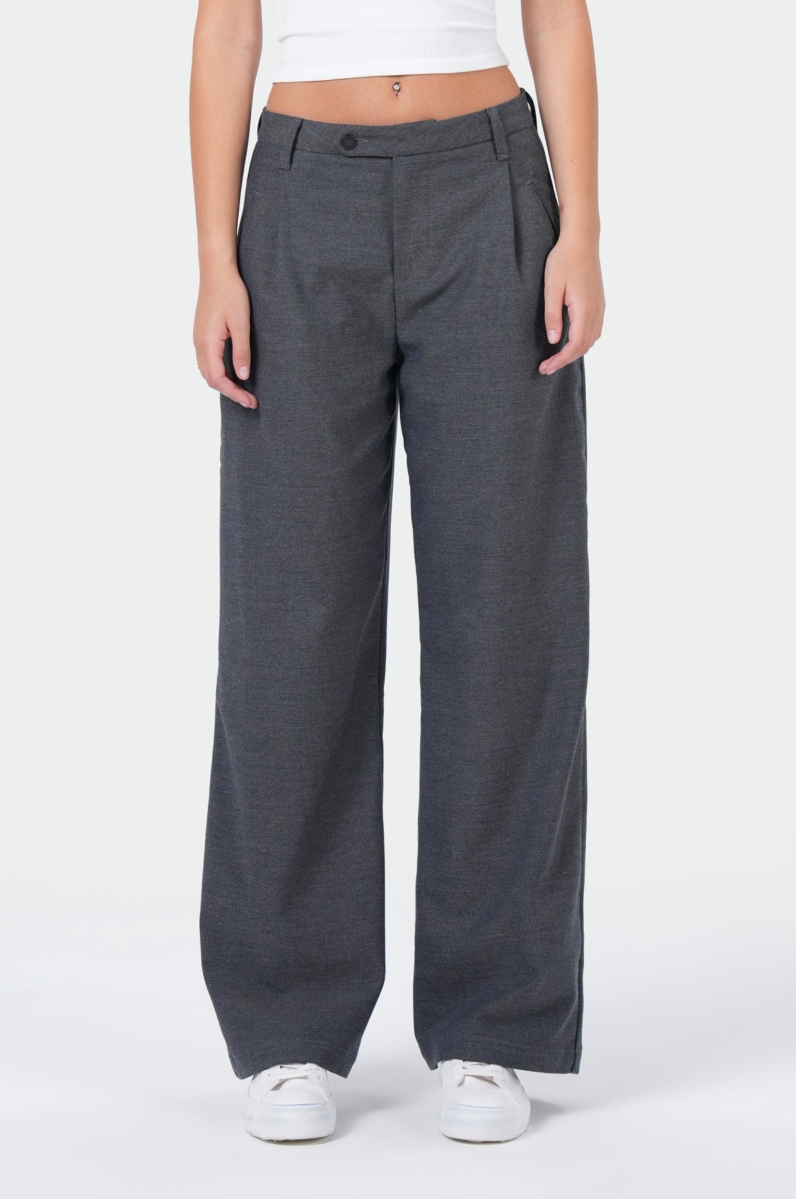 Victoria Wideleg | Grey Melange - Image 2