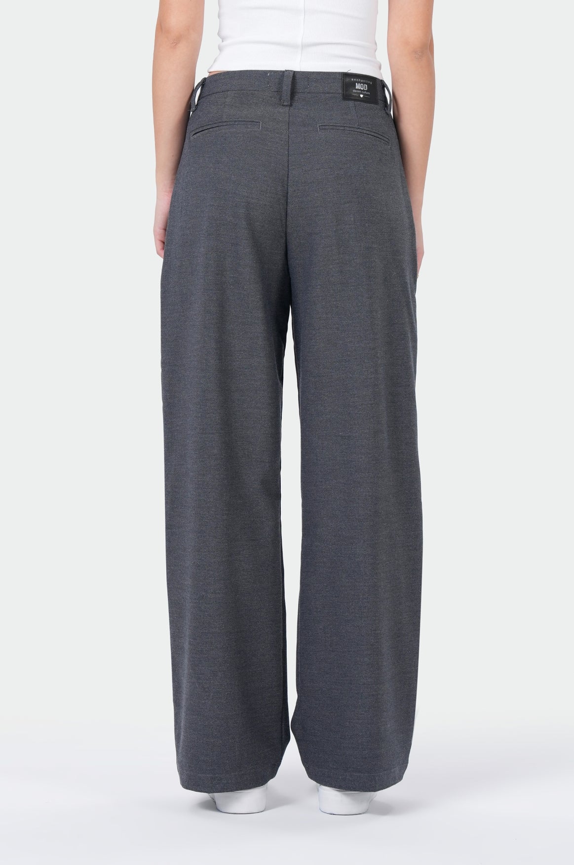 Victoria Wideleg | Grey Melange - Image 4
