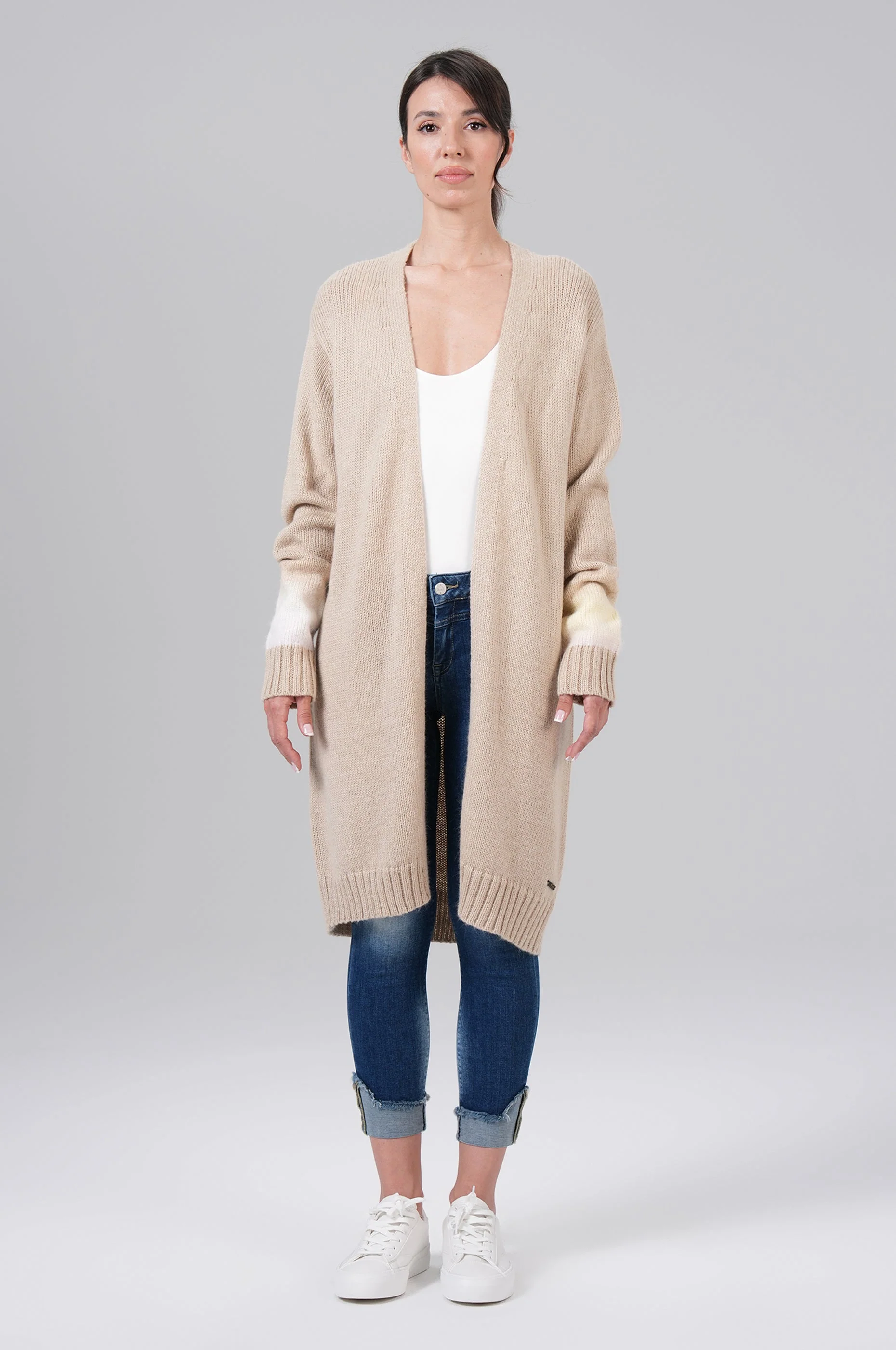 Cardigan Long | Beige - Image 7