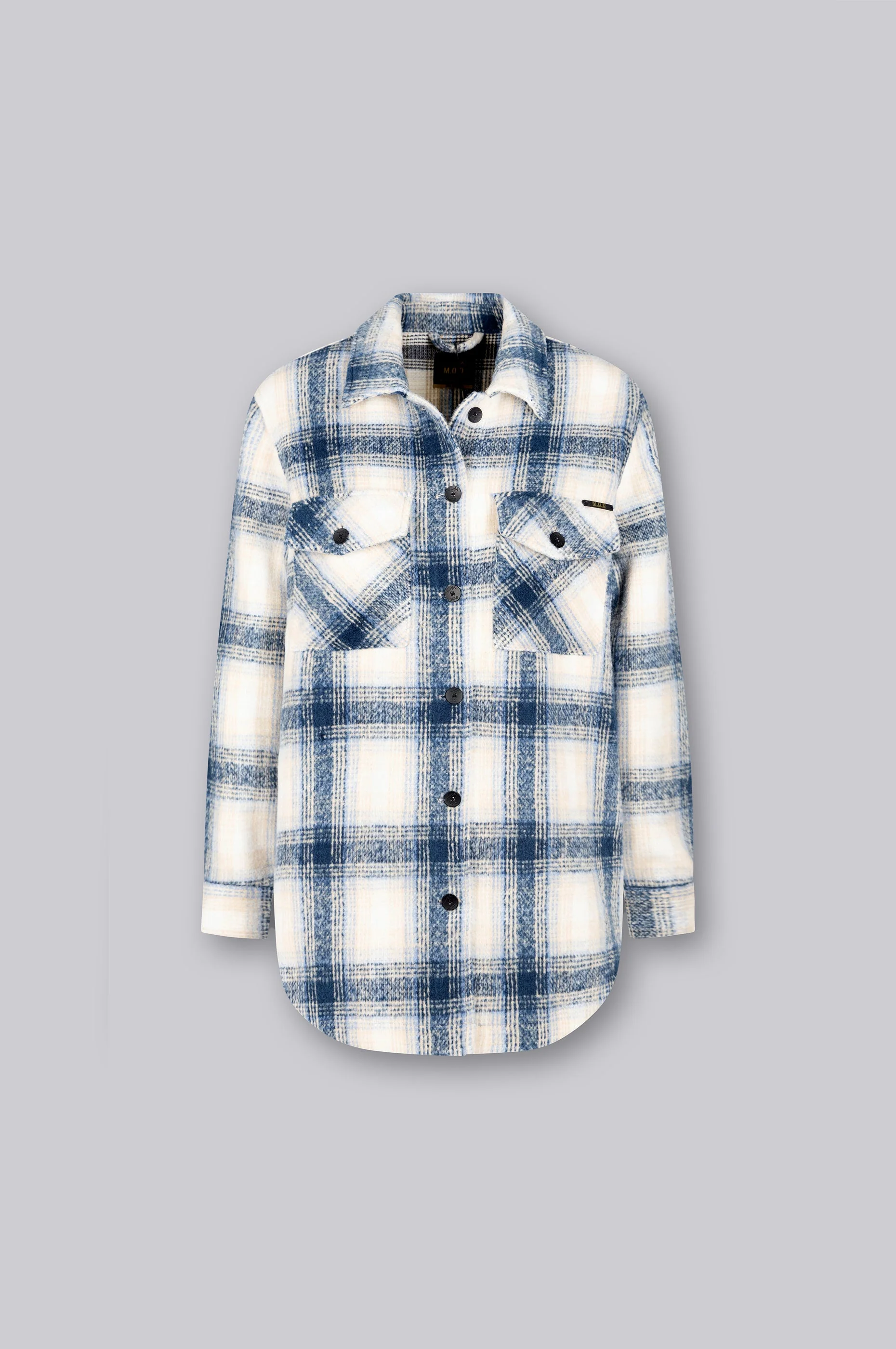 Overshirt | Blue/Chalk Check - Image 5